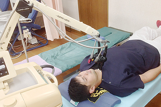 レーザー光線治療